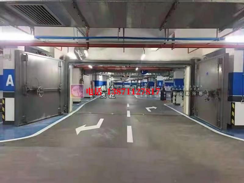 滑升密闭防护门