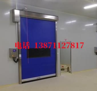 滑升拉链密封快速卷帘门